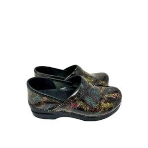 Dansko Professional Clogs Womens 39 )Patent Leather Slip On Shoes
